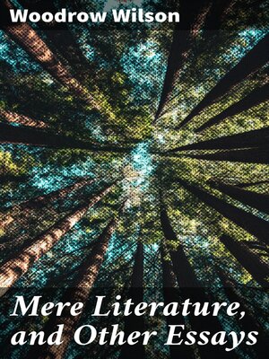 cover image of Mere Literature, and Other Essays